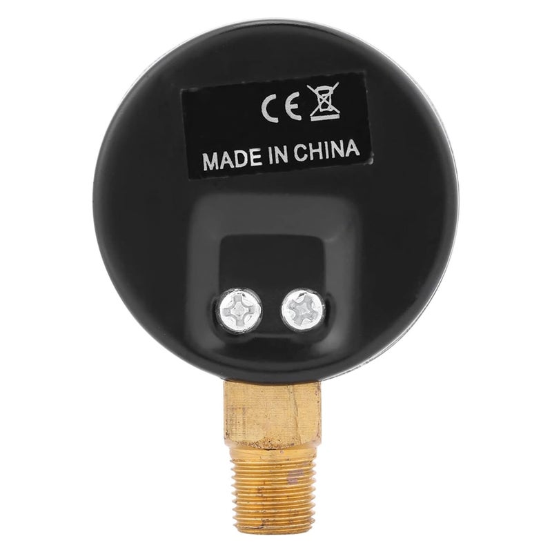 Mini Dial Pressure Gauge 0 30 PSI 2 Bar For Water Oil Compressor Hydraulic System - Image 2